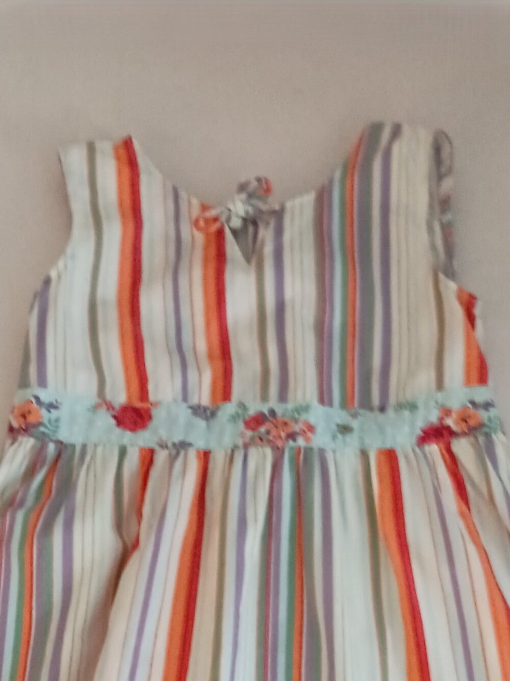 Old Navy Girls Colorful Striped Sundress Size 5 - Picture 6 of 12
